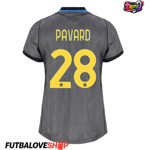 Dres Inter Milan Benjamin Pavard #28 Tretina pre Ženy 2026-27 Krátky Rukáv